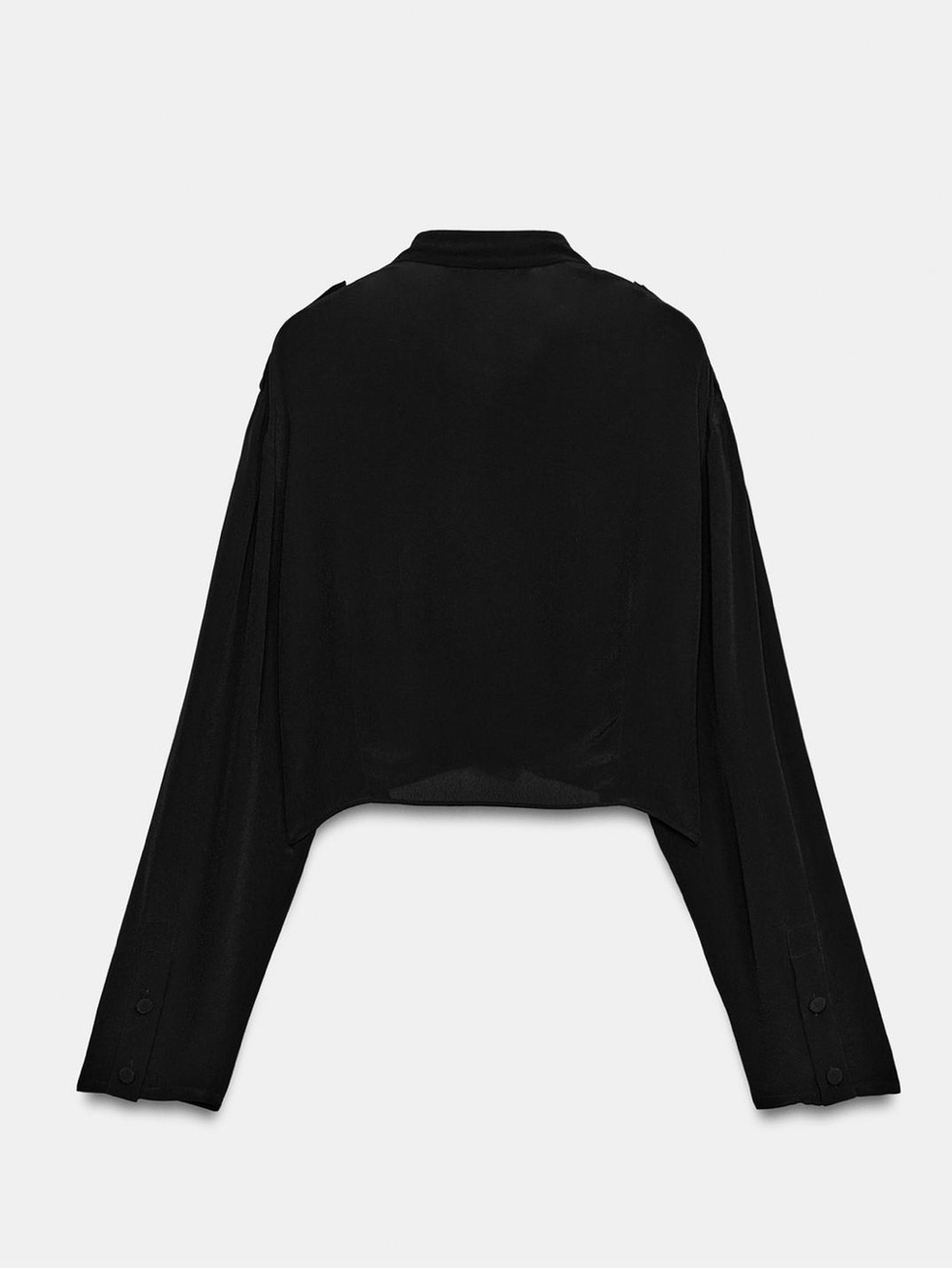ZW COLLECTION RUFFLED CROP SHIRT 1203/333/800 - Picture 3 of 8